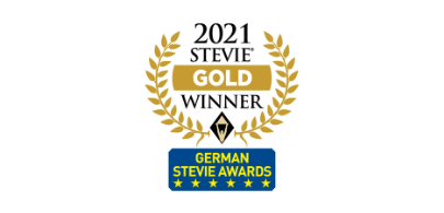 Two-time winner at the German Stevie Awards 2021!